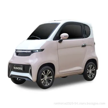 EEC Coc L6e Certification New Energy 4 Wheel Electric Two Seater Adult Mini Cars for Sale